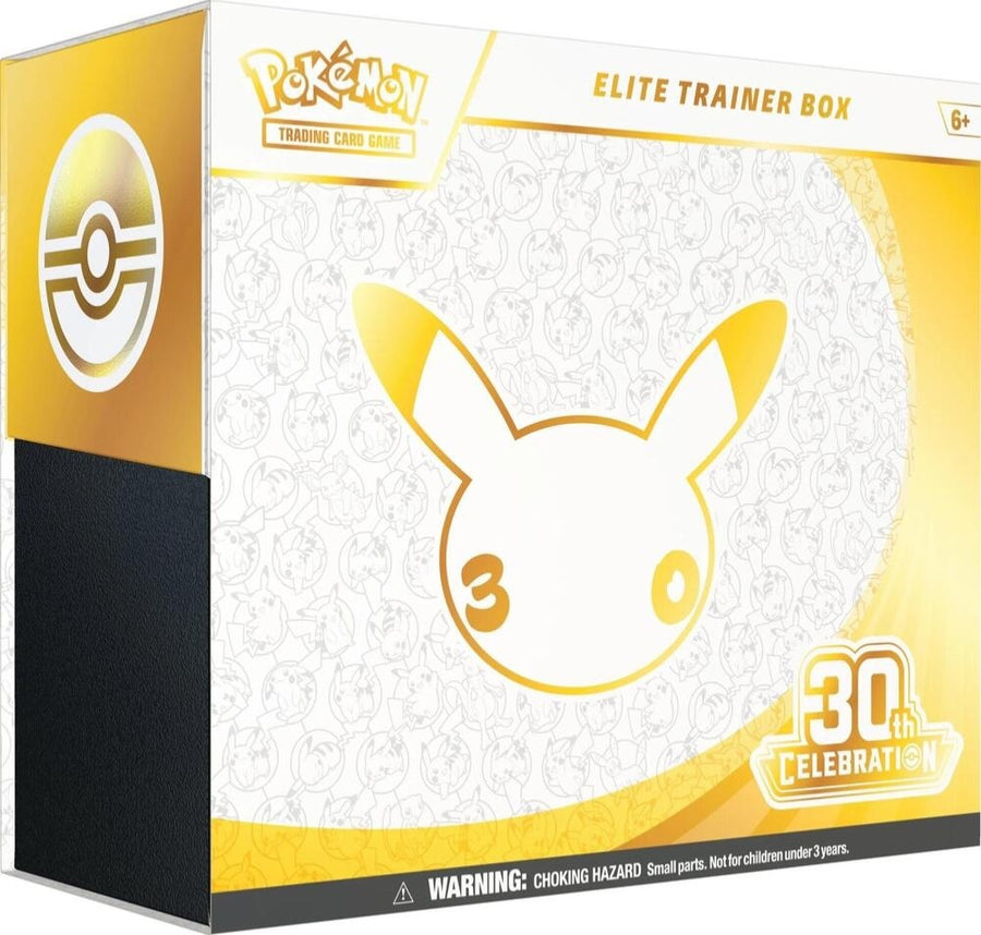 Pokémon 30th Anniversary Celebration Elite Trainer Box ETB