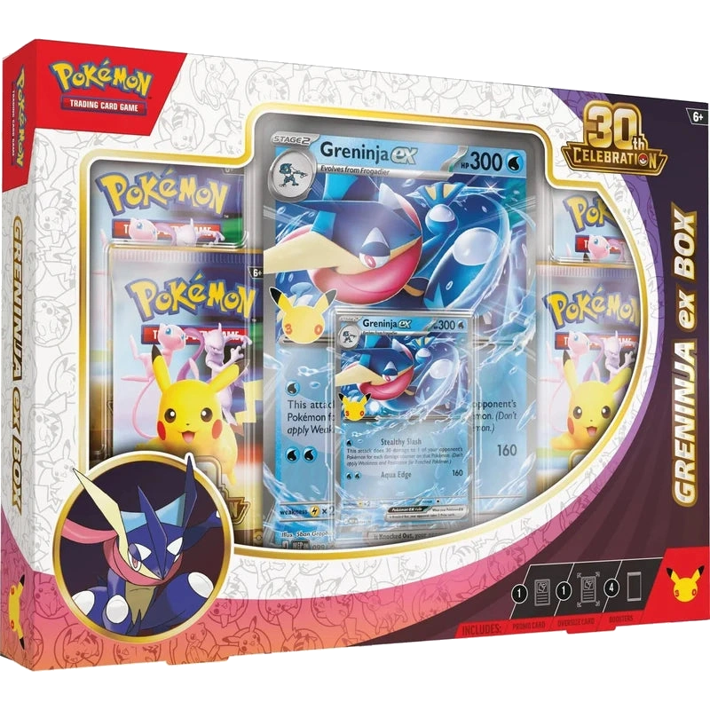 30th Celebration Greninja ex Box - ME: 30th Celebration (30C)
